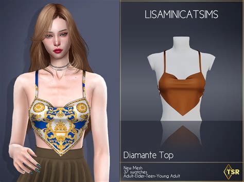 The Sims Resource LMCS Diamante Top