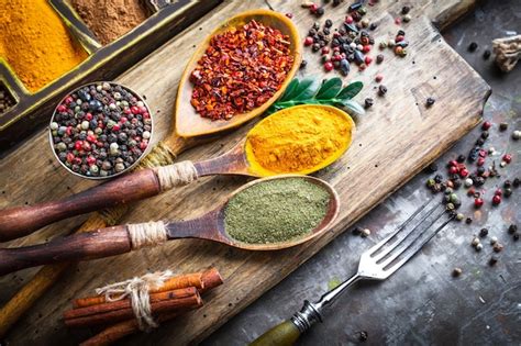 Premium Photo | Seasonings and spices for cooking