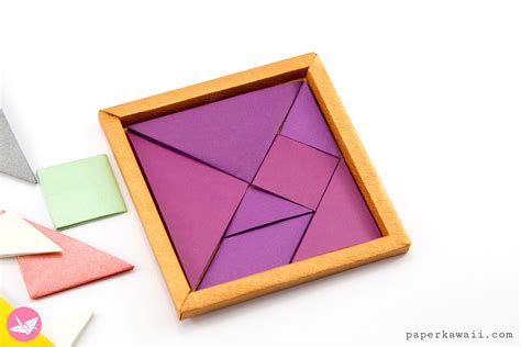 Fun Origami Tangram Puzzle Tutorial - Francis Ow