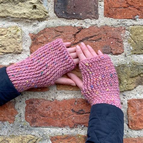 Tweed Wrist Warmers Patterns Hobbii