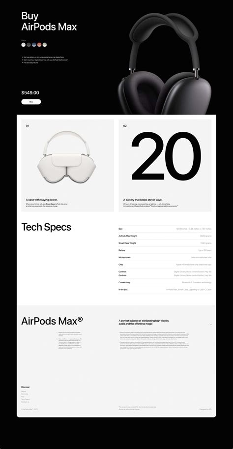 Apple Airpods Max® Redesign On Behance