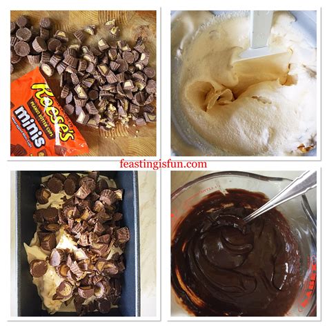 Reeses Peanut Butter Cup Ice Cream Feasting Is Fun