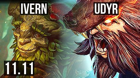 IVERN Vs UDYR JUNGLE 1 0 16 Rank 2 Ivern 300 Games EUW