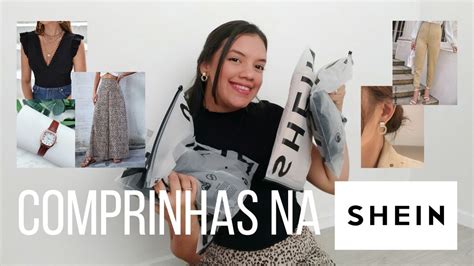 COMPRINHAS DA SHEIN ROUPAS E ACESSÓRIOS UNBOXING PROVADOR YouTube