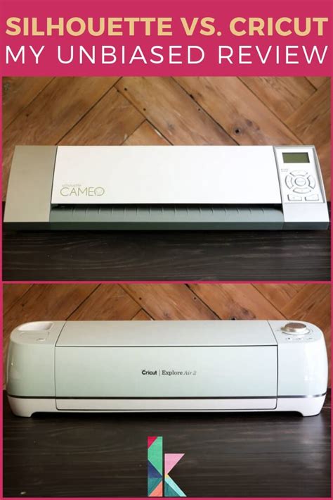 Silhouette Vs Cricut My Unbiased Review DesignerTrapped