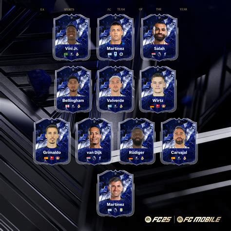 ea fc  toty release   predictions vinicius bellingham