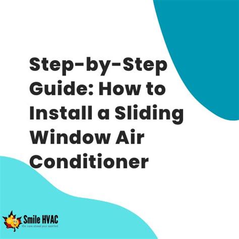 How to Install a Sliding Window Air Conditioner