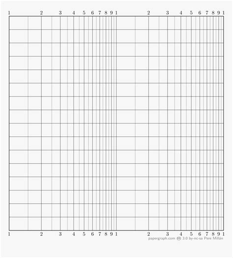 Semi Log Graph Paper 1 Cycle Hd Png Download Transparent Png Image