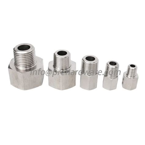 Parker Stainless Steel Pipe Fitting Reducing Adapter Hardware