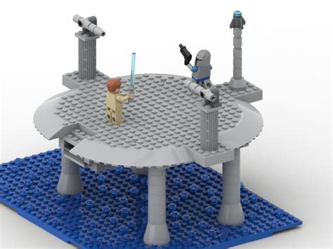 Kamino Landing Plateform From Bricklink Studio Bricklink