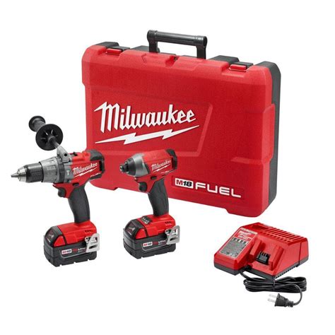 Milwaukee M Fuel Volt Lithium Ion Cordless Brushless Hammer Drill