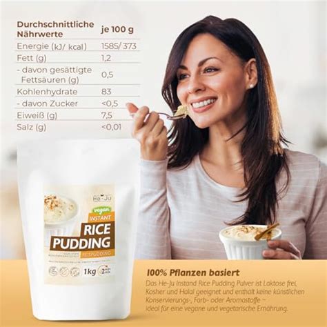 Rice Pudding Kg Geschmacksneutraler Instant Rice Pudding