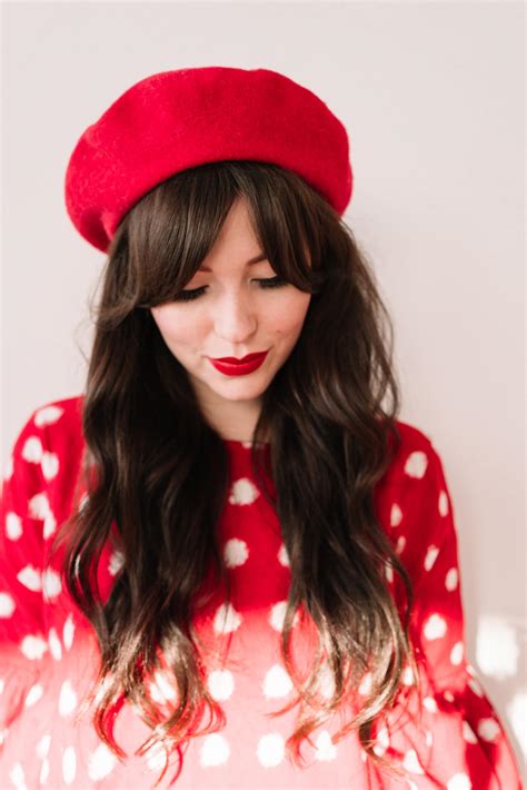 3 ways to style your hair with a beret | Keiko Lynn