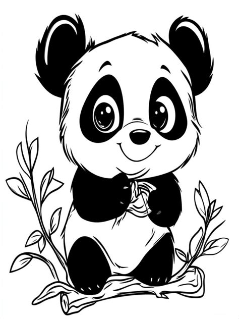 Collection Of 30 Printable Panda Coloring Pages 🐼🎨