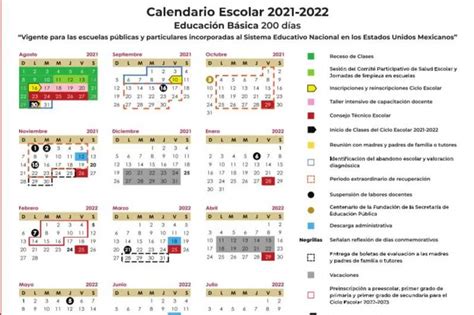 Todo Sobre El Calendario Escolar 2021 2022 De La SEP Inicio De Clases