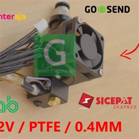 Jual J Head E D V Hotend Hot End Long Distance Bowden Extruder D Printer Shopee Indonesia