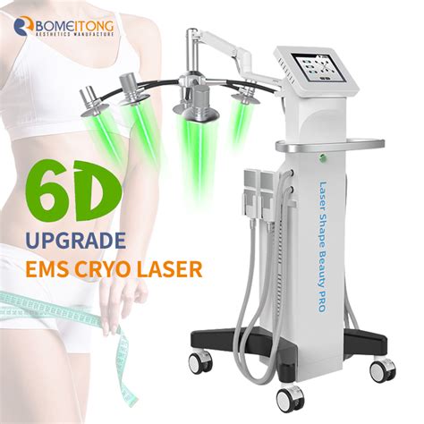 D Laser Slimming Machine Nm Nm Green Light Ems Cryo Pads