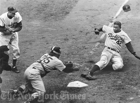 Jackie Robinson Stealing Bases