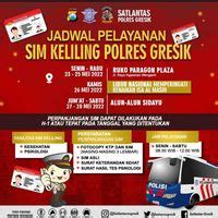 Jadwal Pelayanan Sim Keliling Di Gresik