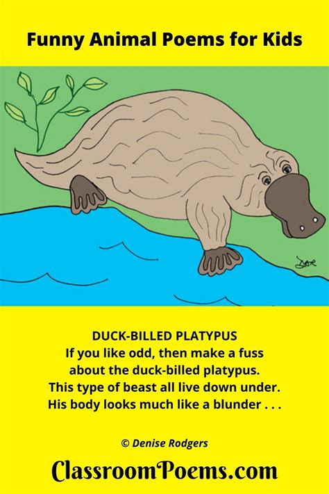 Funny Animal Poems