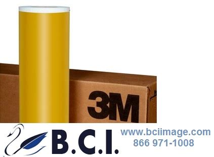 M Scotchlite Reflective Graphic Film Series R P Rich Gold Bci