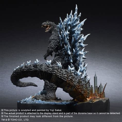 Godzilla 2004 Poster Version Real Master Collection Polystone Statue