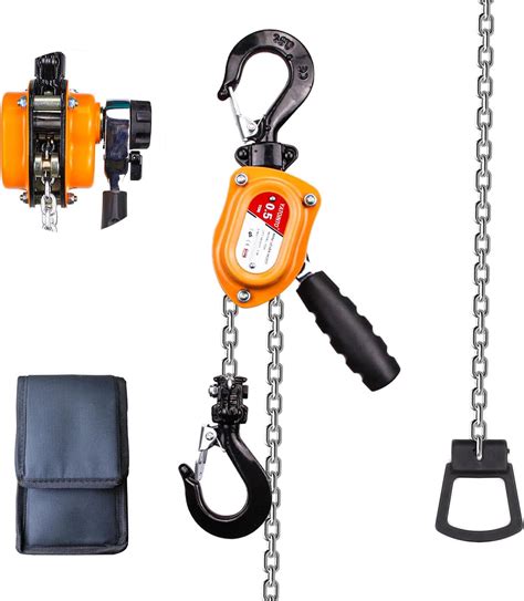 Amazon Vevor Manual Lever Chain Hoist Ton Lbs Capacity