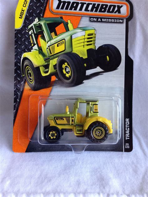 Matchbox Tractor Mbx Construction Matchbox Cars Matchbox Toy Car