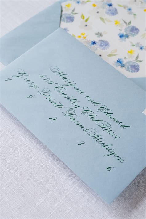 Calligraphy for Envelopes - Leah E. Moss Designs