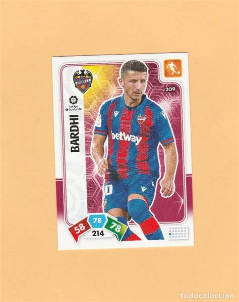 Adrenalyn Xl 2019 2020 Panini 209 Bardhi Liga 1 Comprar Cromos De