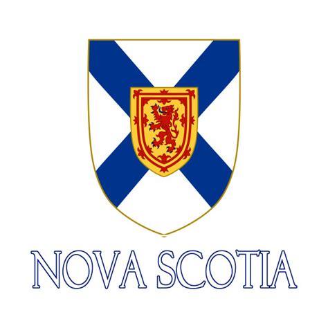 Nova Scotia, Canada - Coat of Arms Design - Canadian - Pin | TeePublic