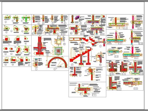 Detalhes Construtivos Em Autocad Baixar Cad Grátis 66612 Kb