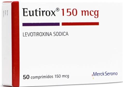 Eutirox 150mcg 50tabletas Farmacia Rivas Del Centro