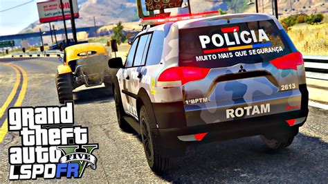 CONDUTOR BEBADO EM ALTA VELOCIDADE GTA V Rotina Policial PMDF Force