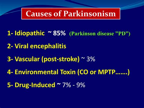 Antiparkinsonian Drugs Full Lecture PPT