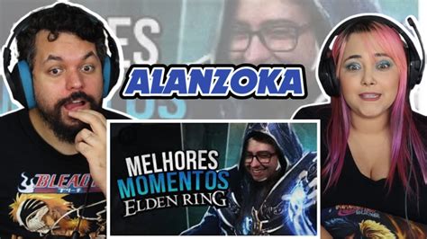 MELHORES MOMENTOS DO ALANZOKA NO ELDEN RING REACT YouTube