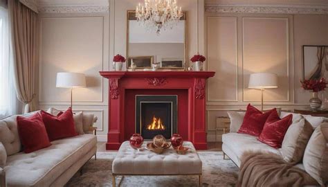 The Beauty of Red Fireplaces: Inspiring Home Decor Ideas - Amazing Home ...