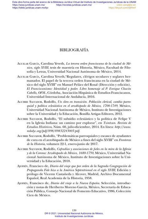 Pdf Bibliograf A Archivos Juridicas Unam Mxnueva Espa A Siglos Xvi