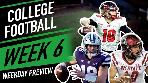 College Football Week 6 Picks And Predictions Cfb 2023 Thursday And Friday Free Week 6 Picks