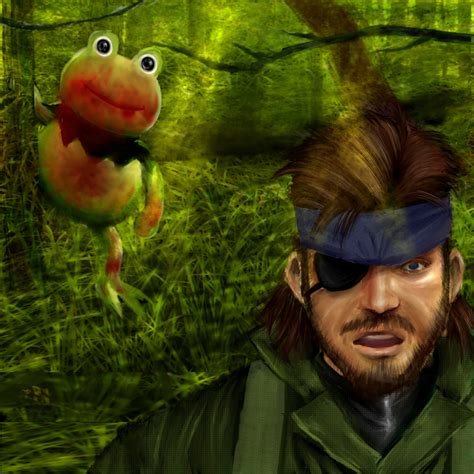 Big Boss Kerotan Naked Snake Metal Gear Series Metal Gear Solid Metal Gear Solid Snake