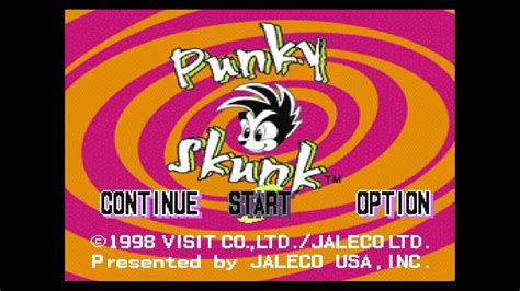 Lets Playpunky Skunk On The Ps1 Youtube