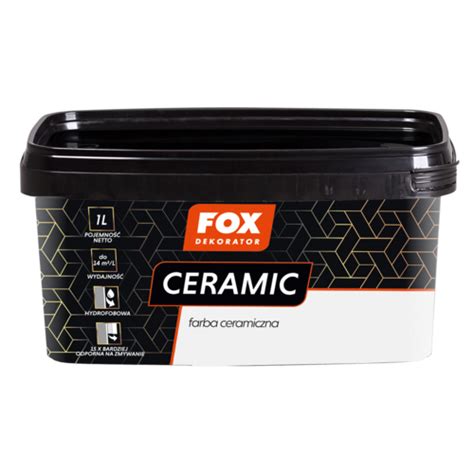 Farba Ceramiczna 010 Kamienista Gomera 1 L FOX Bricomarche Pl