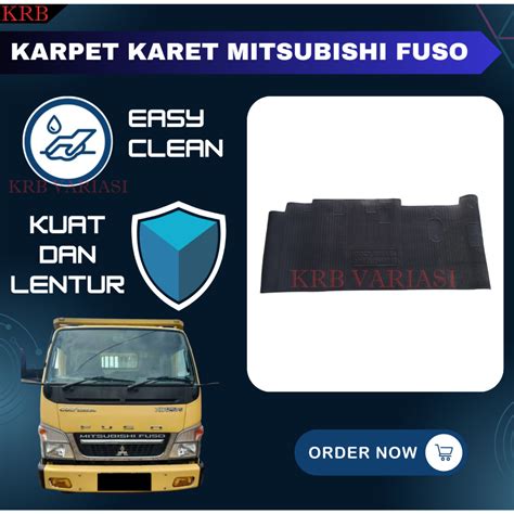 Jual Karpet Karet Alas Lantai Mobil Mitsubishi Fuso Canter Karpet Karet