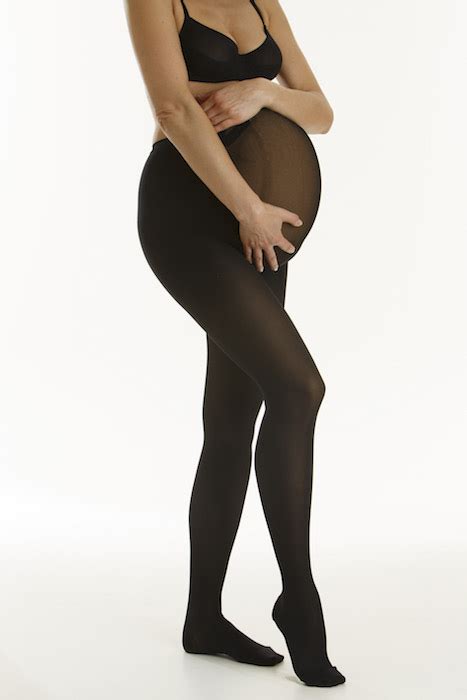 Maternity Tights Black Microfiber 140 D