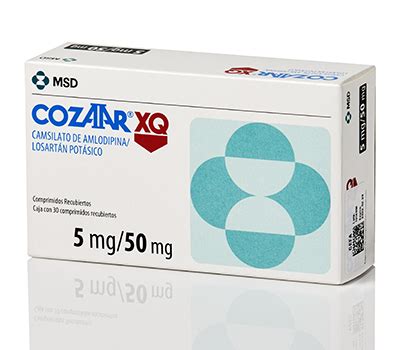 COZAAR XQ 5MG 50MG TABLETAS VIA ORAL