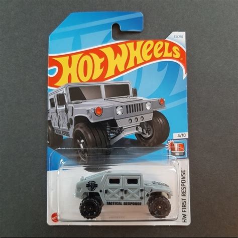 Mattel Other Hot Wheels Humvee Hw First Response Collection Gray Military Hummer Poshmark