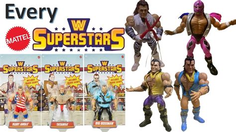 See Newer Video Every Mattel Wwe Superstars Action Figures Comparison