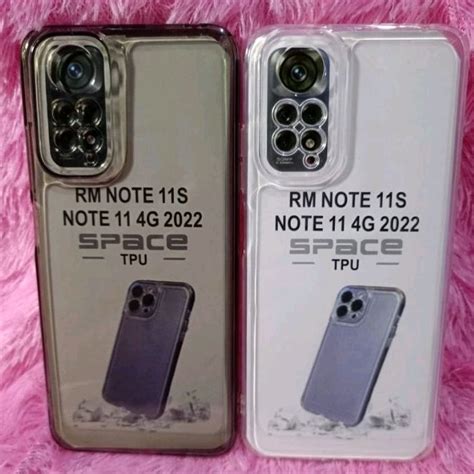 Jual Softcase Casing Redmi Note 11s Note 11 4g 2022 Silikon Bening