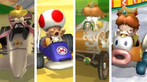 Mario Kart Wii Deluxe All Characters Losing Animations Th Place