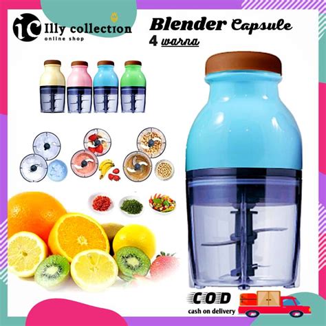 Jual Blender Kapsul Cutter Quatre Blender Portabel Bentuk Capsule